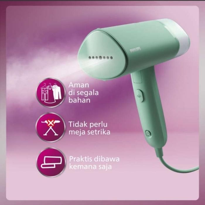 Philips Setrika Uap Handheld Travel Iron Mini Sth3010 - Sth 3010