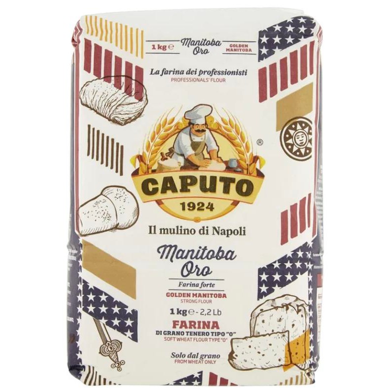 

CAPUTO FLOUR MANITOBA ORO "0" 1kg Kualitas Terbaik
