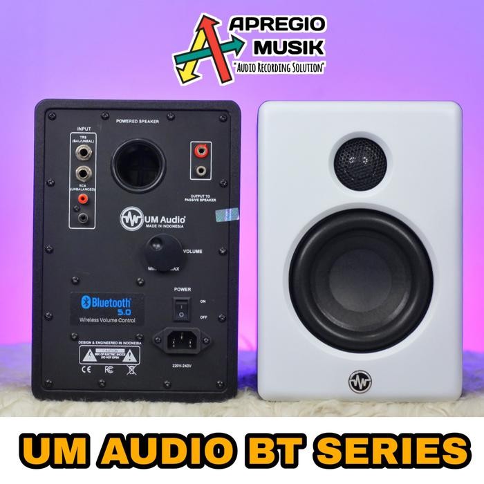 Um Audio Um5 Um5D Bt Mk-Ii Monitor Speaker With Bluetooth