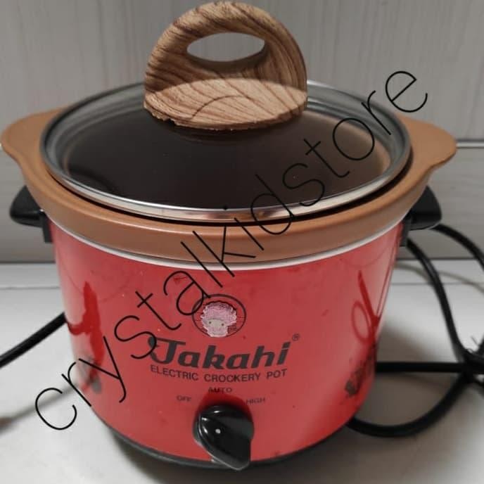 Grosir Tutup Tutupan Kaca Slow Cooker Takahi 2.4Liter 2.4L 2.4 Liter Knob