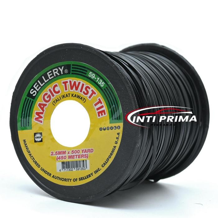 

Pengikat Magic Twist Tie 480M Hitam Sellery 59-135