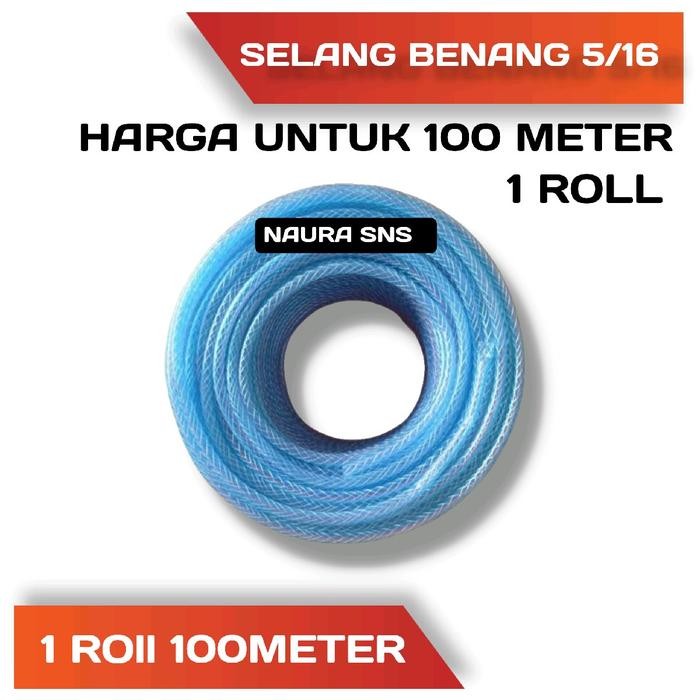 1 ROLL SELANG 5/16 MURAH / SELANG AIR POMPA DC / IRIGASI