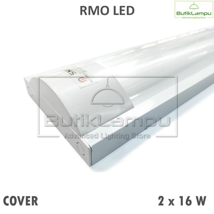 Lampu RMO Cover Set 2 x 16W Philips Ecofit LEDTube