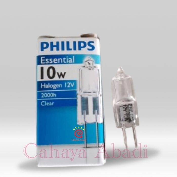 Lampu Halogen Kacang Philips Tusuk 12V / 12 Volt 10W