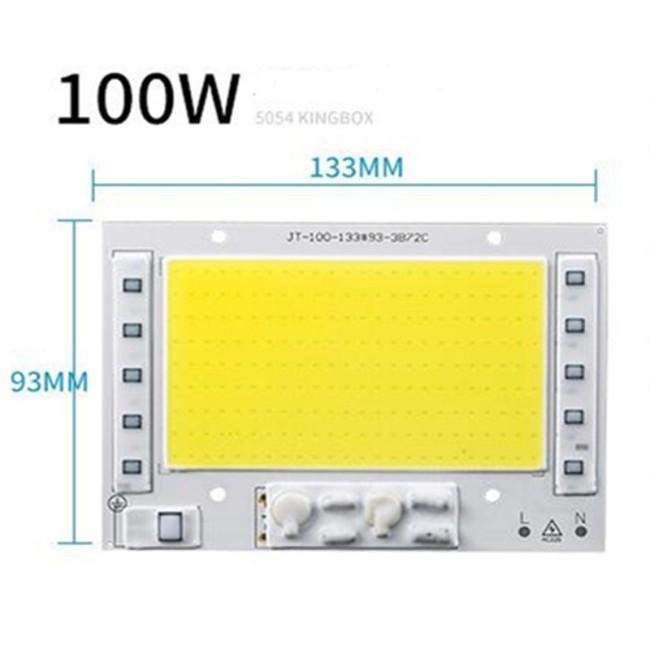 LAMPU LED HPL COB 220V 100W langsung PLN tanpa driver