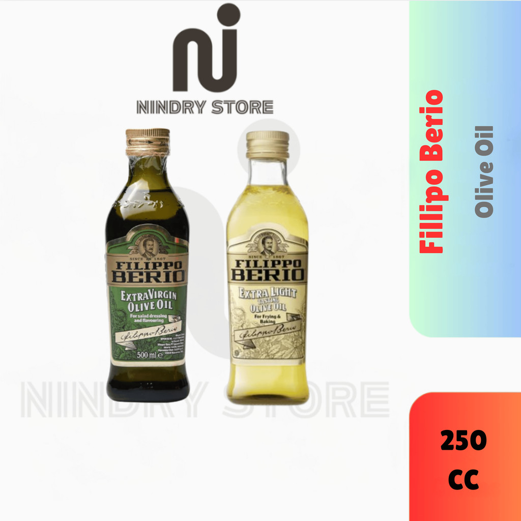 

Minyak Zaitun Filippo Berio Extra Light 250ml – Ringan untuk Tumis, Salad, & Marinasi