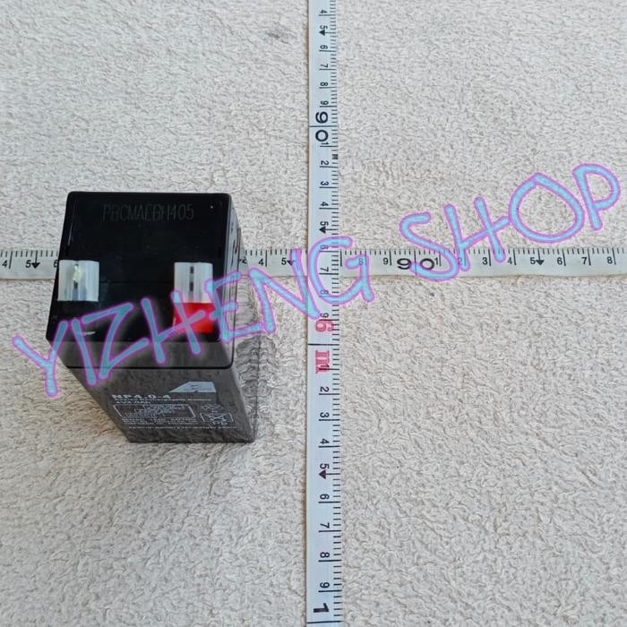 BATERAI CHARGE (AKI) 4V 4,0 Ah TIMBANGAN HENHER ACS 718