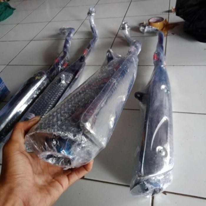 PREMIUM knalpot racing bobokan standar tuk supra/karisma/blade/revo absolute/