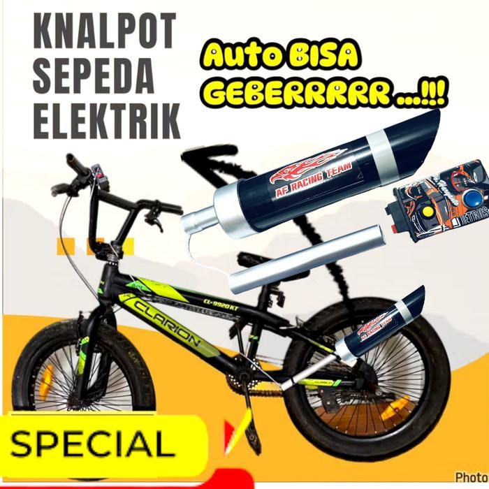 PREMIUM Knalpot sepeda anak suara moge zx250r/knalpot sepeda elektrik/knalpot racing sepeda