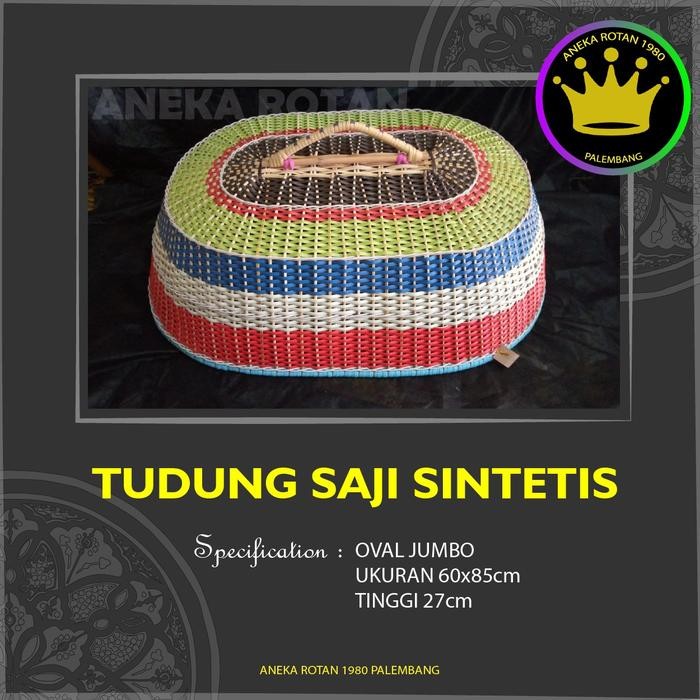 PREMIUM Tudung Saji Jumbo / Tudung Saji Rotan Sintetis