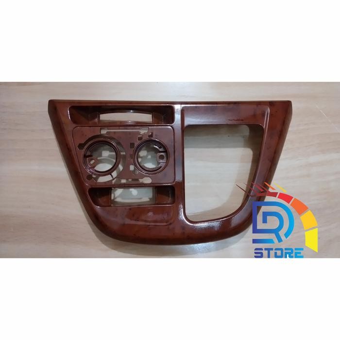 PREMIUM Frame Panel AC Transmisi Toyota Calya Daihatsu Sigra Carbon