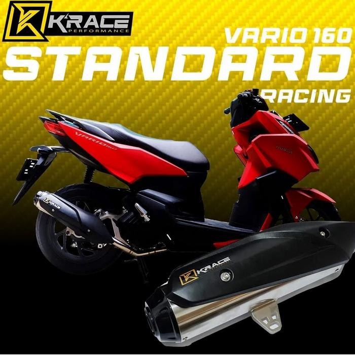 PREMIUM Knalpot Krace Vario 160 / Knalpot Vario 160 Krace standar racing