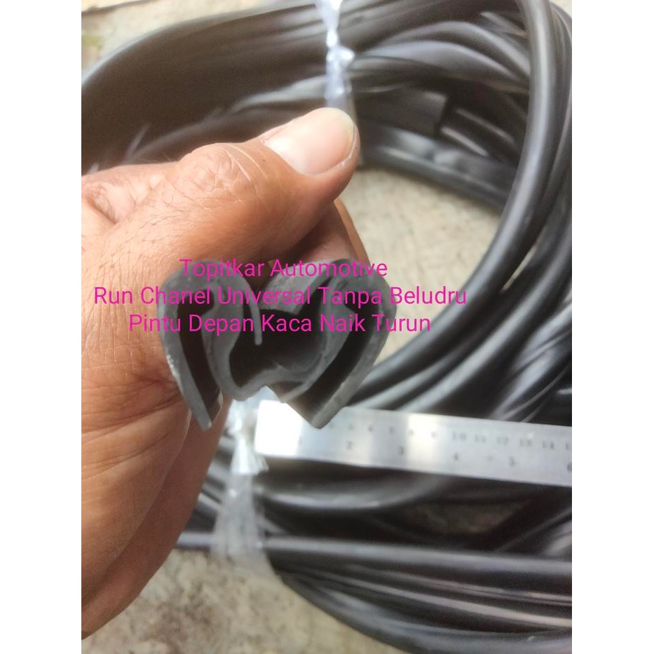 PREMIUM KARET RUN CHANNEL PINTU KACA MOBIL ESPASS, TARUNA