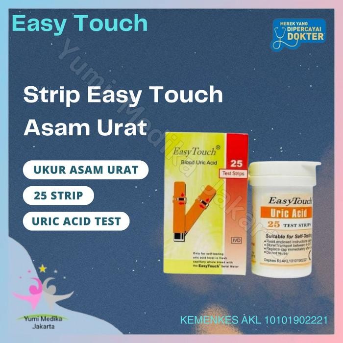 strip asam urat/easy touch asam urat/strip asam urat easy touch