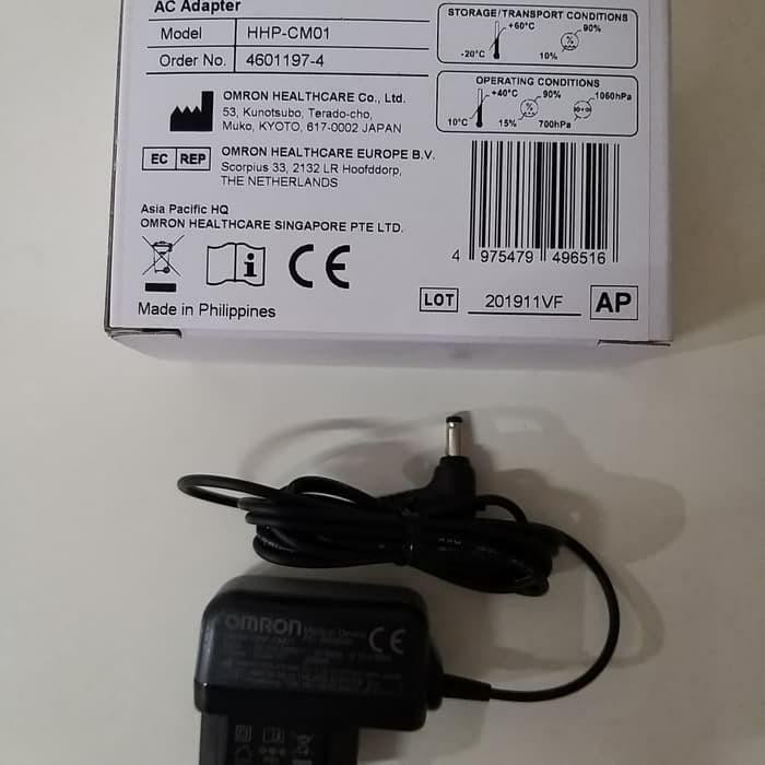 Adaptor BPM Tensimeter OMRON / AC Adapter Original / Tensi Meter