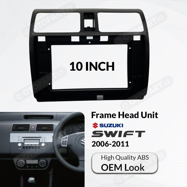 PREMIUM Frame Head Unit Android OEM Suzuki Swift 2006-2012 10" inch