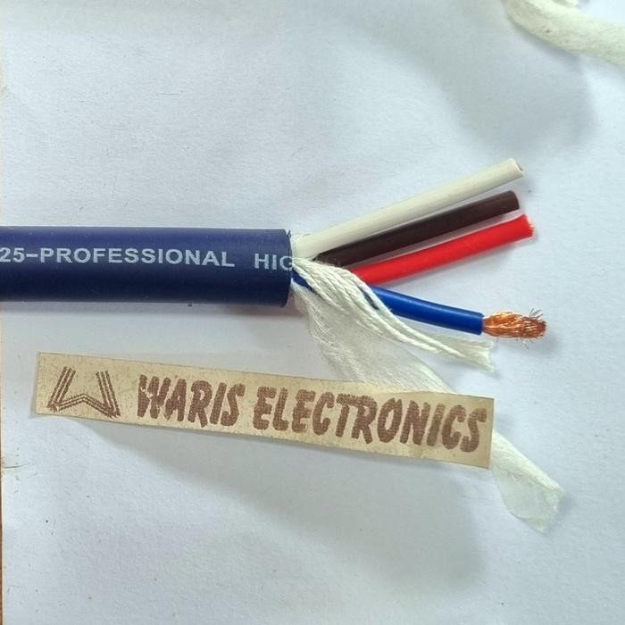 PREMIUM KABEL SPEAKER SPL Audio 4 x 2,5 CS425 Eceran Harga per Meter