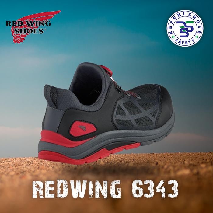Sepatu Redwing 6343 Boa Original Made In Usa Casual Shoes - Sepatu Safety