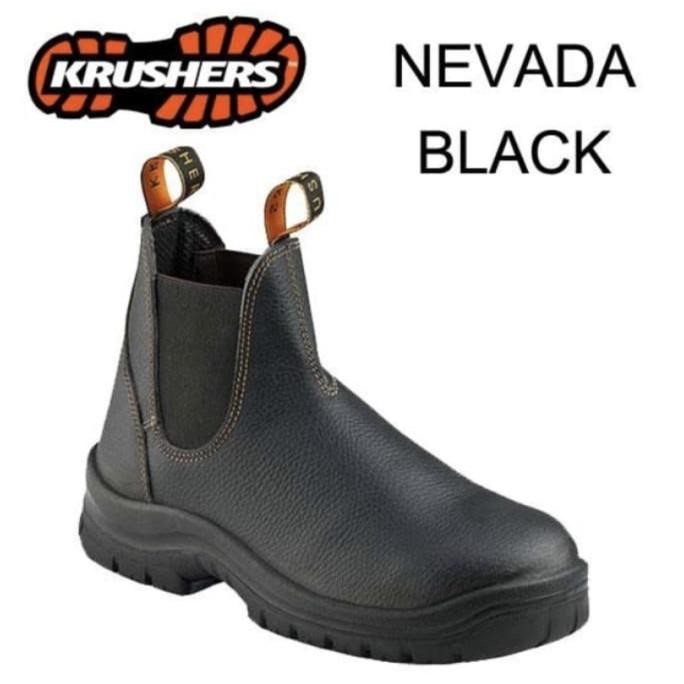 Sepatu Safety Krushers Nevada Black / Safety Shoes Krushers Nevada