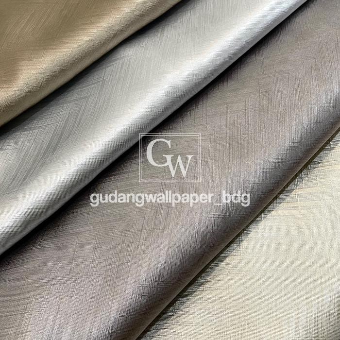 Produk Unggulan Kain Bahan Gorden Blackout 80% Premium Bermotif Geometris Bertekstur Champagne, Abu