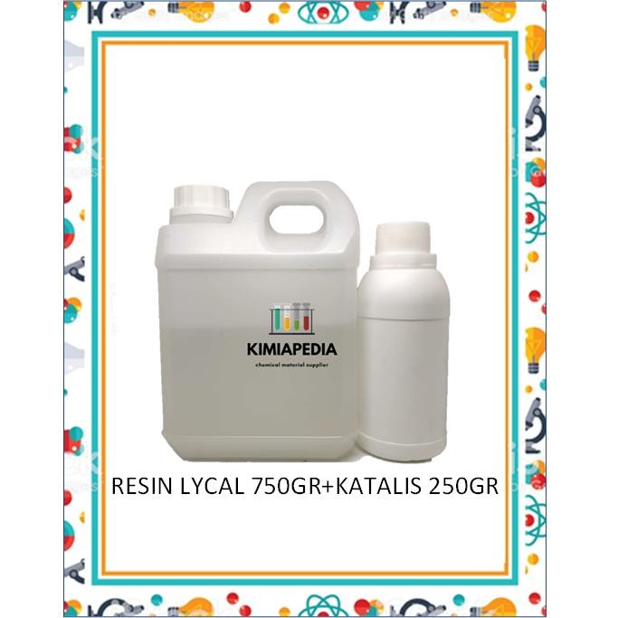 

Resin Bening Lycal Lical 1011 Keras Hard Type 1Kg