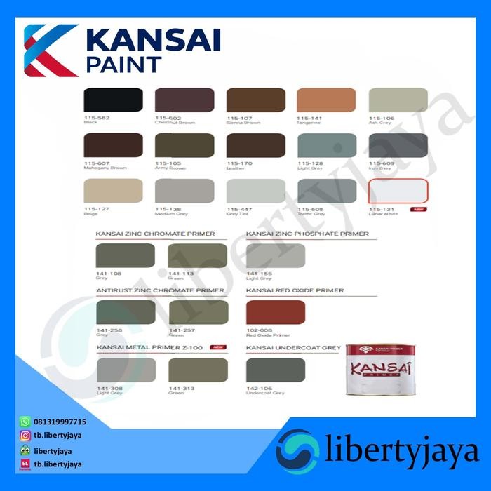 1KG 110 OFF WHITE KF-10 FTALIT CAT BESI & KAYU