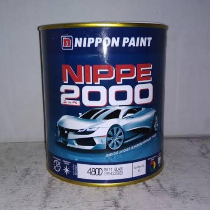 NIPPE 2000 CAT DUCO, MEBEL, PAGAR HITAM DOFF
