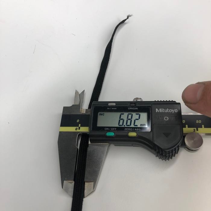 

TALI KARET ELASTIS DOUBLE+BK 5MM HITAM 1 GROSS (144YARDS/131.616 METER