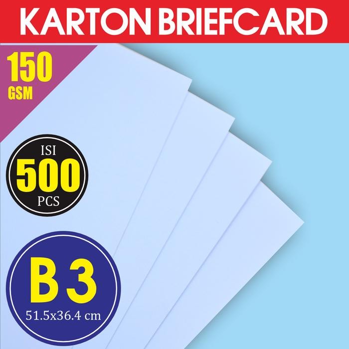 

Kertas Gambar Arsitektur / Teknik BriefCard 150 Gram B3 36,4x51,5 cm