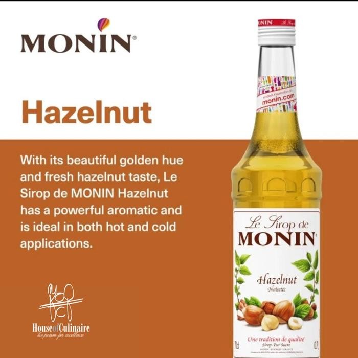 

SIRUP SYRUP MONIN HAZELNUT 700ML (READY STOCK)