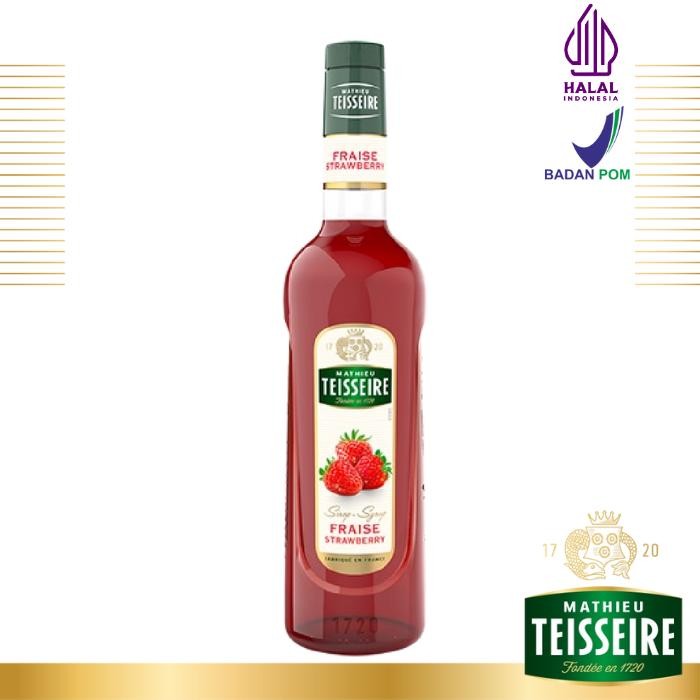 

Teisseire sirup rasa Strawberry 700ml ( FRANCE'S NO.1 SYRUP )