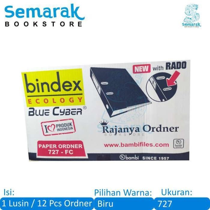 

TERBARU! Bindex Ecology 727 Ordner 5 CM Dus isi 12 pcs
