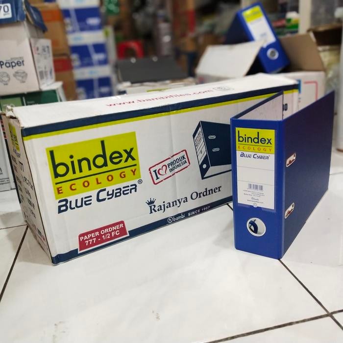 

TERLARIS! Ordner 1/2 Folio Bindex Biru (1dus)