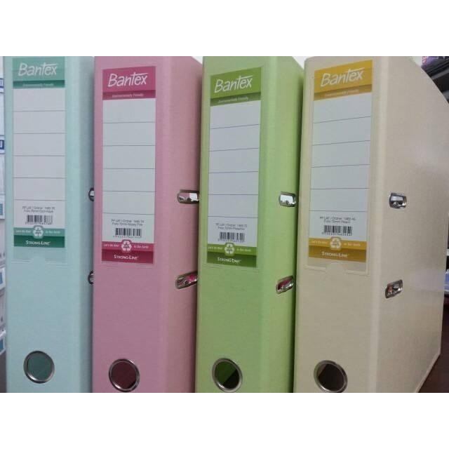 

PROMO! Bantex Ordner 5 cm F4 Warna PASTEL 1466 ( DUS)