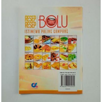 

BERGARANSI Buku Resep-Resep Bolu Istimewa Paling Gampang Kode 655