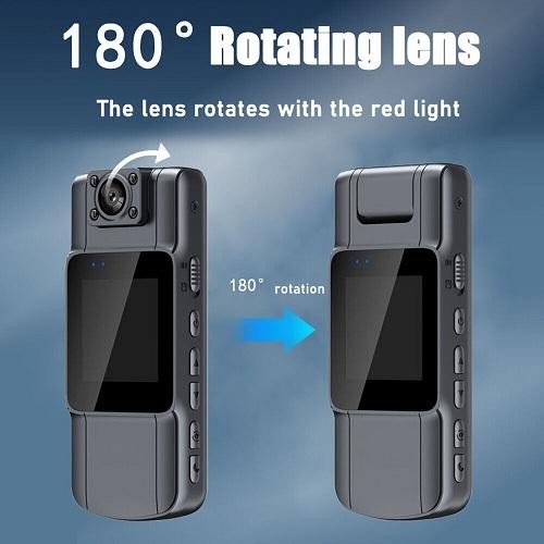 MINI PORTABLE CAMERA NIGHT VISION WITH LCD HD 2K 4K WIFI - KAMERA MINI WIRELESS - SPY CAMERA