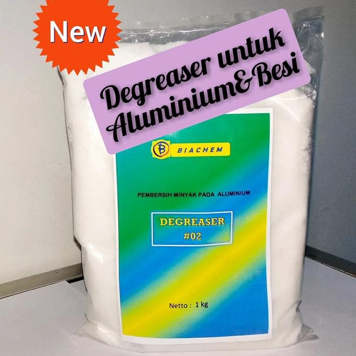 DEGREASER ALUMINIUM,POWDER,1 KG BISA UNTUK 20 Lt LARUTAN SIAP PAKAI
