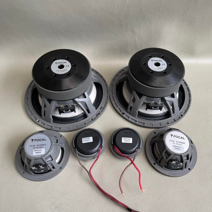 Ready Speaker 3 Way Focal Es 165 Kx3 Like New Best Seller