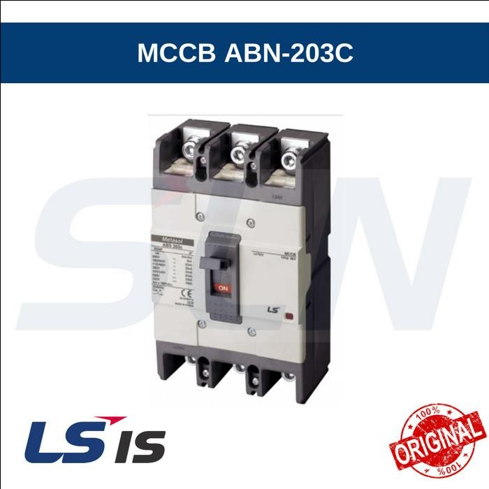 MCCB LS IS ABN203C 3 PHASE 100A/125A/150A/175A/200A/225A/250A (AMPERE)