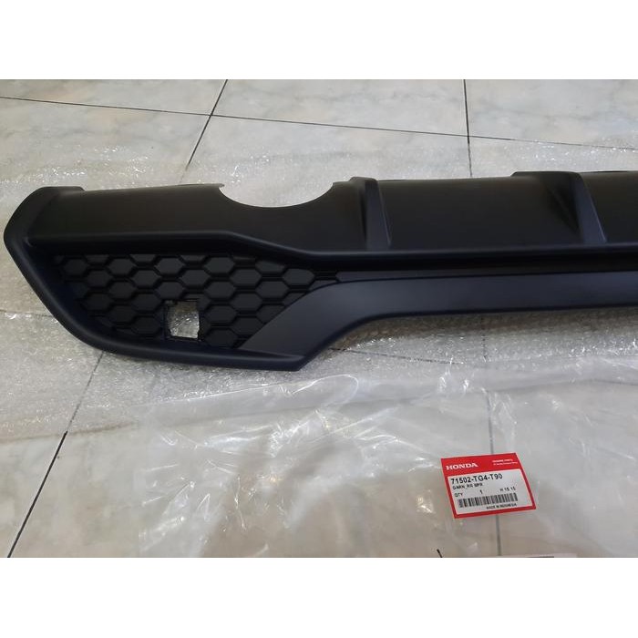 Diffuser / Spoiler Bumper Belakang Brio Rs 2019 2020 2021 Ori
