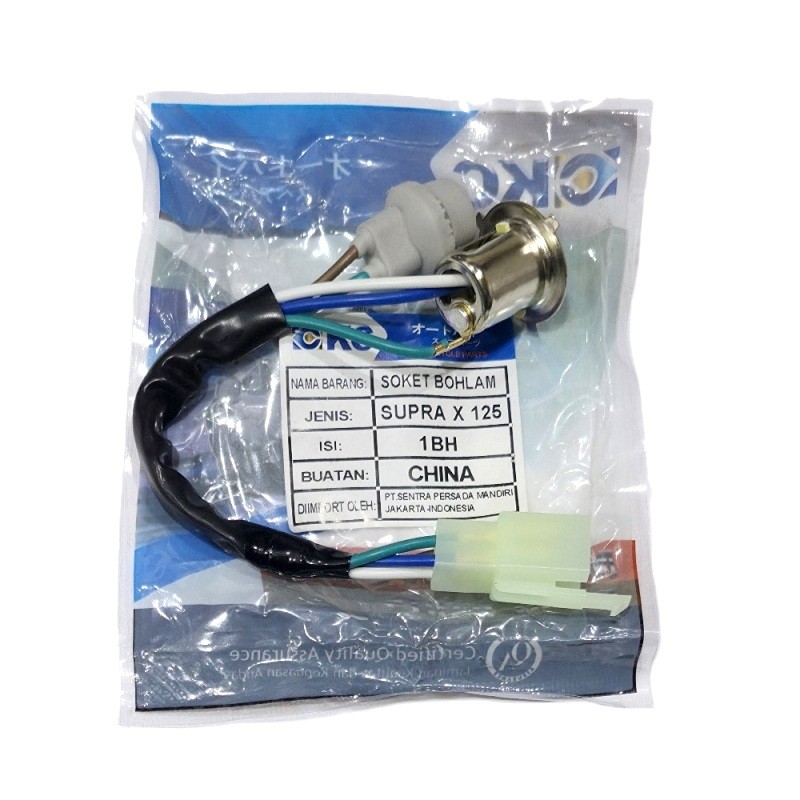 FITTING LAMPU/SOKET BOHLAM DEPAN KC SUPRA X 125