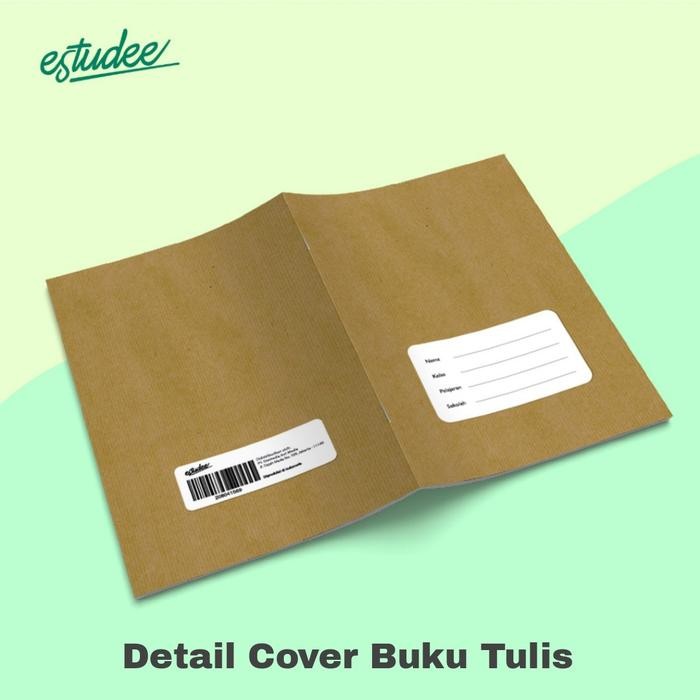 

Estudee Buku Tulis Motif Cover Sampul Coklat Isi 10 Stationery Sekolah