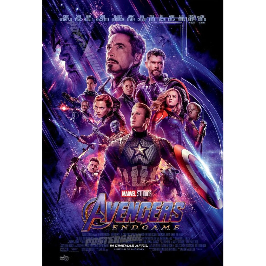 

POSTER FILM AVENGERS: ENDGAME - ORIG INDONESIAN 1SH. STYLE A 68X100 CM KODE 271