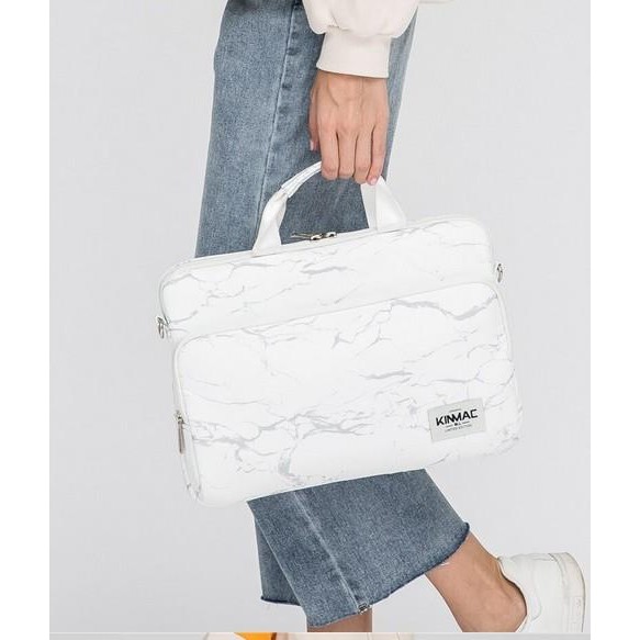 Laptop Hp Spectre X360 13" Tas Sleeve Soft Tection Marmer Strap