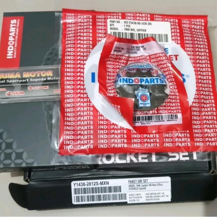 GEAR SET JUPITER MX NEW INDOPART GIR SET JUPITER MX NEW INDOPARTS
