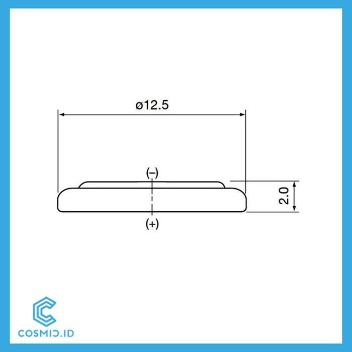 battery cmos ml1220 baterai ml 1220 rechargeable 3v kode 954