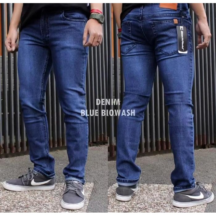 

Harga Promo Bisa Cod - Celana Panjang Pria Jeans Pensil -Celana Jeans Pria Slimfit -Celana Denim