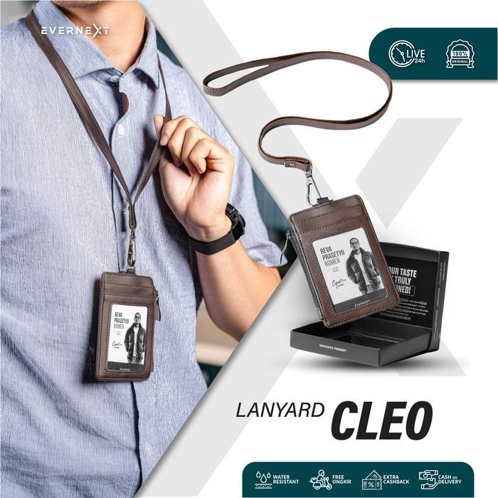

NEW! EVERNEXT - LANYARD KARTU ID CARD HOLDER NAME TAG KANTOR TAS KALUNG DOMPET KARTU GANTUNG CLEO