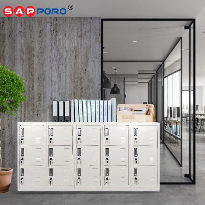 

NEW! SAPPORO HORISON 15 - LOKER BESI 15 PINTU LOCKER HORIZONTAL