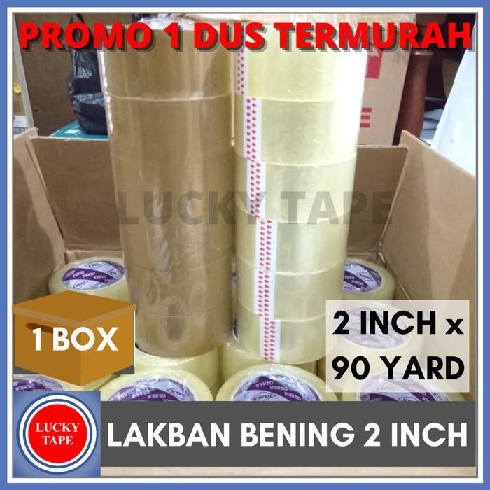 

LAKBAN BENING COKLAT 45MM x 90 YARD SETARA DAIMARU ISOLASI 1 BOX GOJEK